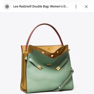 Tory Burch Lee Radziwill Double Bag multi-color
